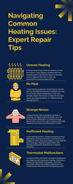 Navigating Common Heating Issues: Expert Repair Tips