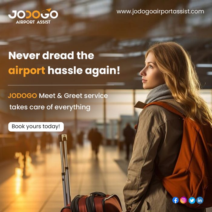 Never dread the airport hassle again – Book Jodogo