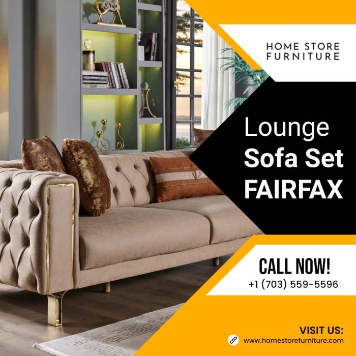 Lounge in Luxury with Home Store Furniture’s Sofa and Loveseat Sets in Fairfax