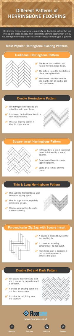 Different Patterns of Herringbone Flooring