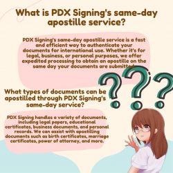 PDX Signing’s same-day apostille service