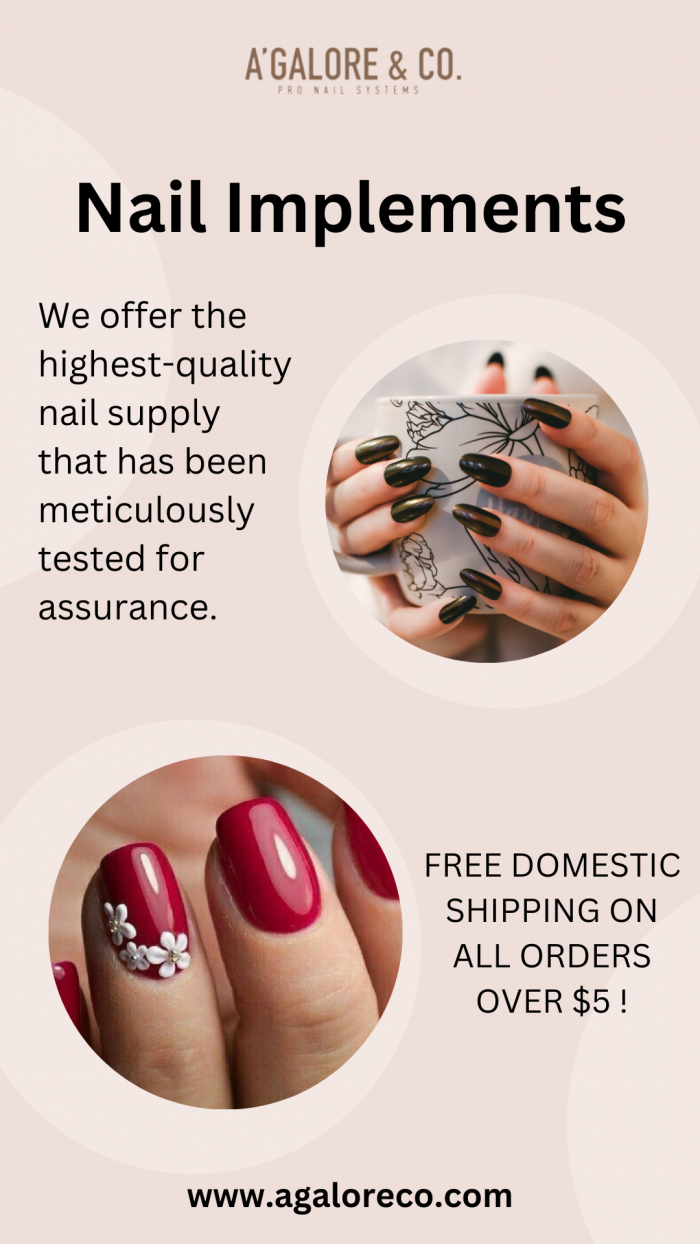 Premium Quality Nail Implements & Tools