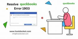 How to Fix QuickBooks Error Code 1903? – Host Docket