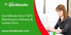 Fix QuickBooks Error 15271: Maintenance Release & Update Error