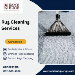 Sam’s Oriental Rugs is best source of Rug Cleaning Services.