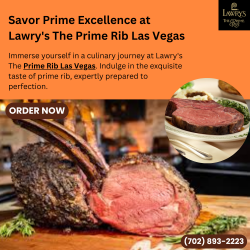 Savor Prime Excellence at Lawry’s The Prime Rib Las Vegas