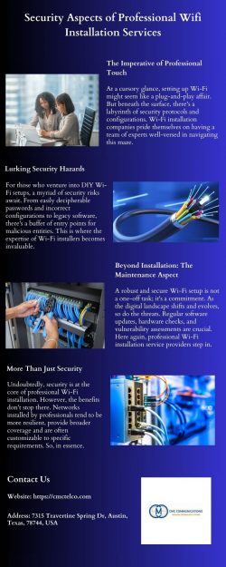 Security Aspects of Professional Wifi Installation Services