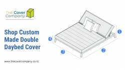 Shop Custom Made Double Daybed Cover – The Cover Company NZ