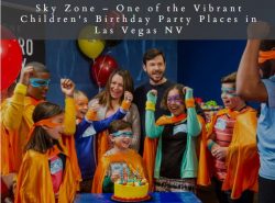Sky Zone – One of the Vibrant Children’s Birthday Party Places in Las Vegas NV