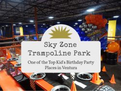 Sky Zone Trampoline Park – One of the Top Kid’s Birthday Party Places in Ventura