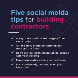 Five Social Media Tips For Building Contractors | Robus Marketing