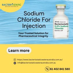 Sodium Chloride For Injection: Your Trusted Solution for Pharmaceutical Integrity