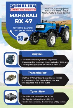 Sonalika Mahabali RX 47 Tractor