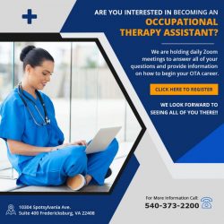 Best Therapy Assistant Program in Fredericksburg