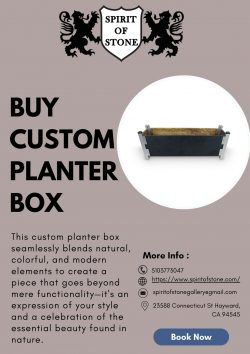 Upgrade Your Garden: Get a Special Planter Box from Spirit of Stone