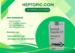 Imatinib (Veenat 400/ 100 mg) Exporter & Wholesaler-Heptopic