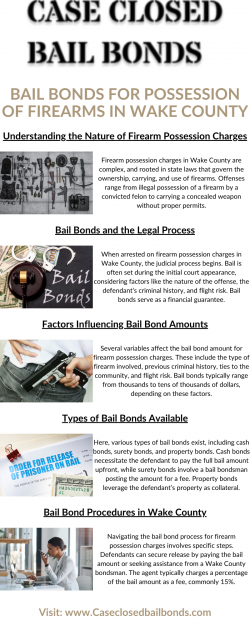 Wake County Bail Bonds | Case Closed Bail Bonds LLC
