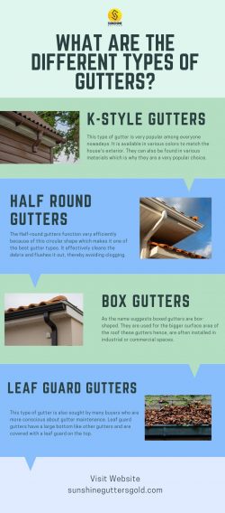 What Are The Different Types of Gutters?