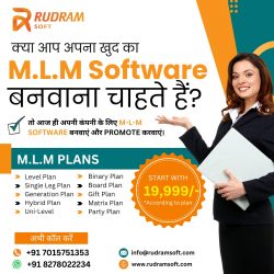 MLM Software Development Company- Rudramsoft