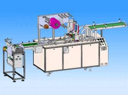 Fully automatic transparent film wrapping machine
