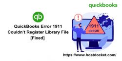 How to Resolve the QuickBooks Error 1911?