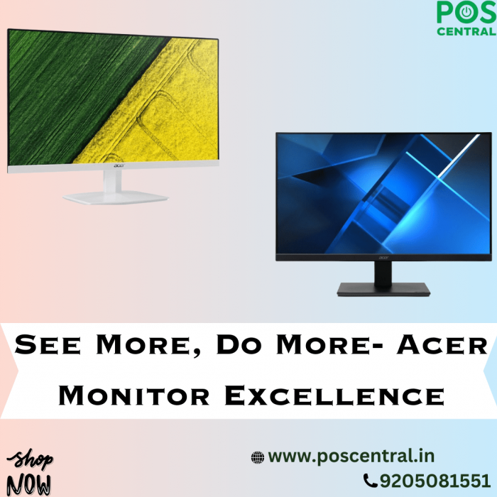 CrystalClear Vision- Acer’s High-Performance Monitors