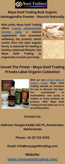 Maya Gold Trading Ashwagandha Powder Benefits Of Organic Essence Bulk