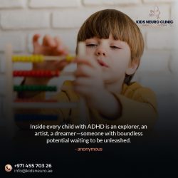 Inside every kid with ADHD is an explorer visit Kids Neuro Clinic to know more
