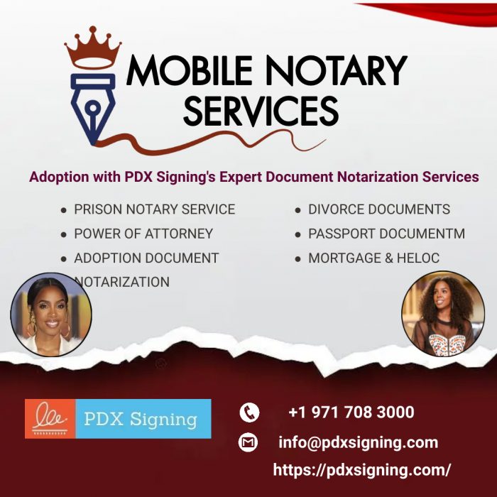 Adoption with PDX Signings Expert Document Notarization Services