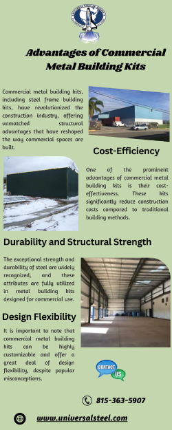 Advantages of Commercial Metal Building Kits