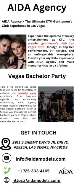 Enhance Your Evenings: The Best Gentlemen’s Club On The Strip At AIDA Agency
