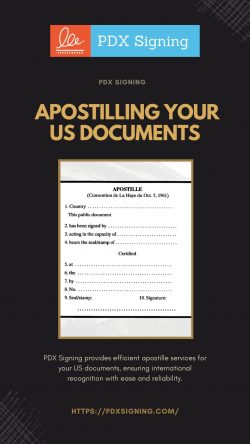 Apostilling your US documents