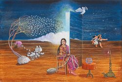Acrylic On Canvas Art by Sudhanshu Sutar