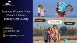 Lounge Wagon: Your Ultimate Beach Trolley Cart Buddy
