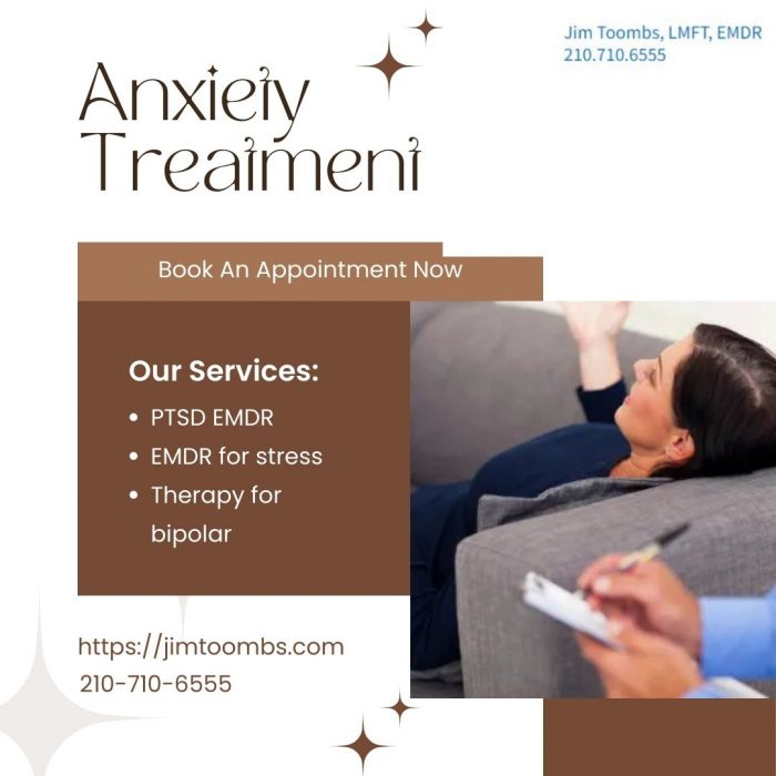 Effective Anxiety Treatment by Jim Toombs, MA, LMFT, EMDR Specialist