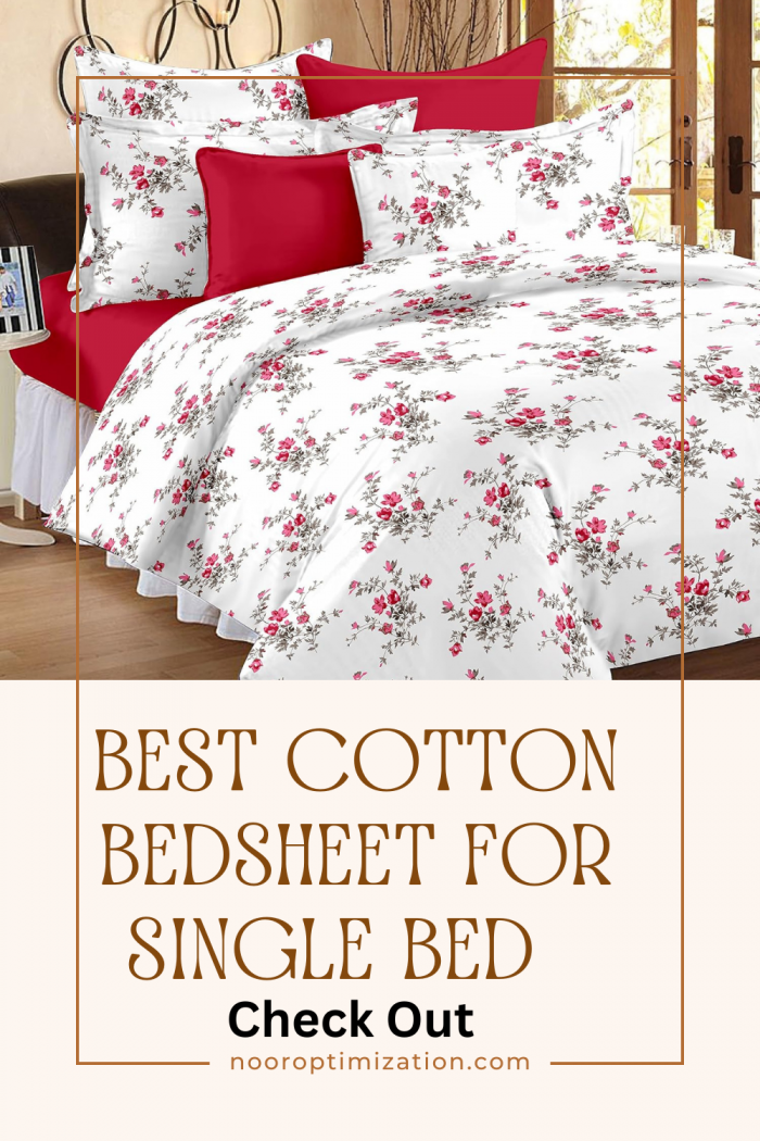 Buy best bedsheet for single bed cotton