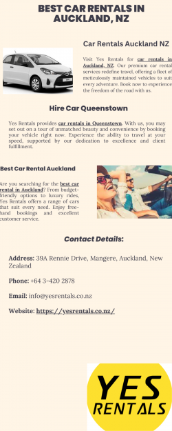 Best Car Rentals In Auckland, NZ