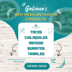Best Mexican Restaurant In Cypress TX – Galiana’s Tex Mex