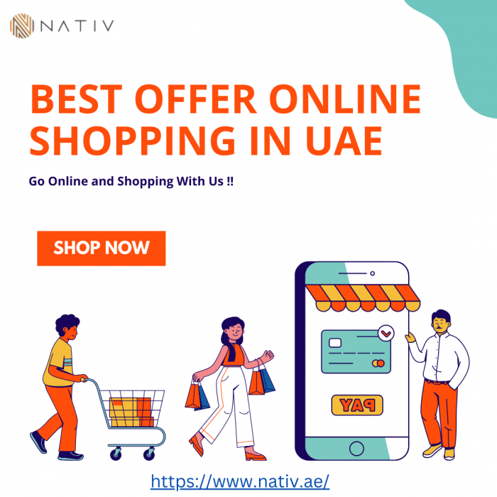 Get Best Offer Online Shopping in UAE From Nativ