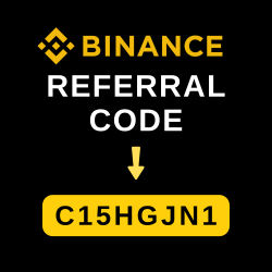 Binance referral code: C15HJGN1 (20% discount & $600 Sign-up Bonus=
