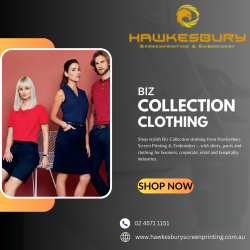Biz Collection clothing: Hawkesbury Screen Printing & Embroidery