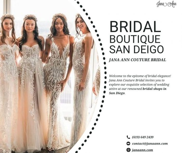 Discover the Perfect Bridal Boutique in San Diego!
