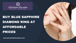 Buy Blue Sapphire Diamond Ring at Affordable Prices