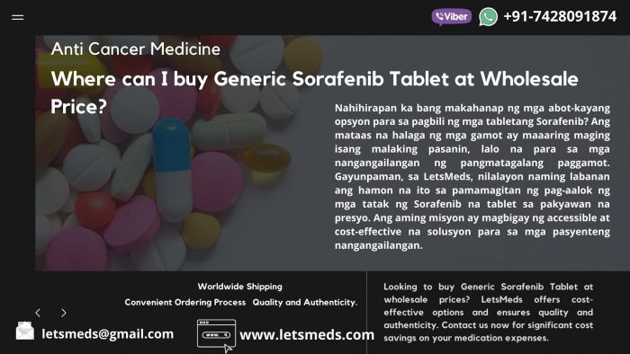 Bumili Sorafenib 200mg Tablet Presyo Wholesale Metro Manila Philippines