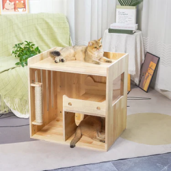 Wooden Cat House Price