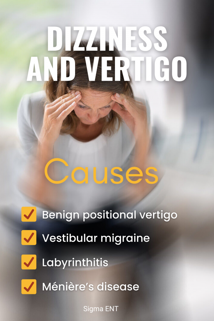 Causes of Dizziness and Vertigo