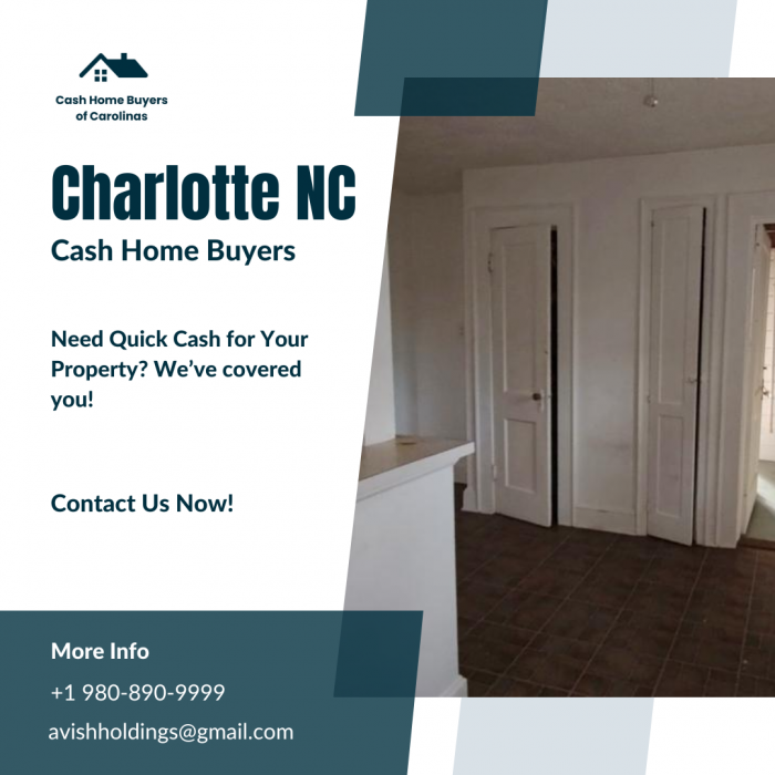 Cash Home Buyers in Charlotte, NC