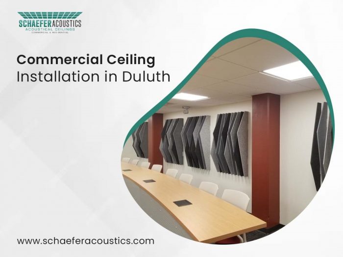Commercial Ceiling Installation in Duluth