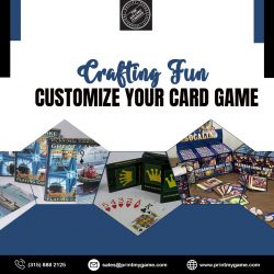 Crafting Fun- Customize Your Card Game