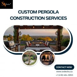 Custom Pergola Construction Services